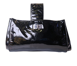 Mademoiselle Lock Clutch, Patent, Black, 11130875 (2006-08), Pouch, 3